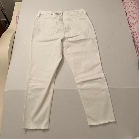 Lauren Conrad off white skinny crop jean - Picture 2 of 8
